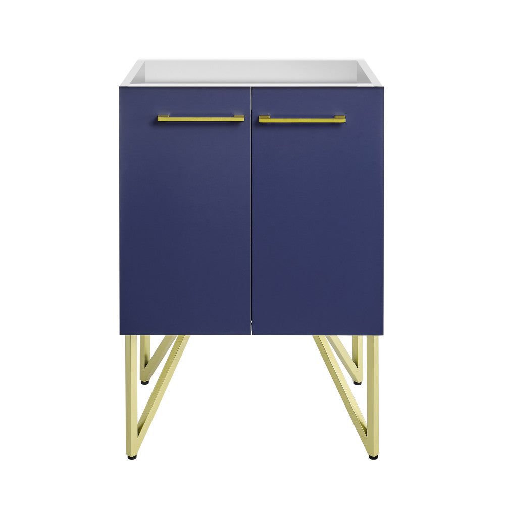 Annecy 24 Navy Blue Bathroom Vanity Cabinet Only (SM-BV212NB)