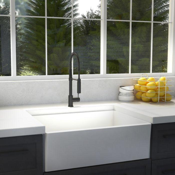 ZLINE Sierra Kitchen Faucet, SRA-KF-MB