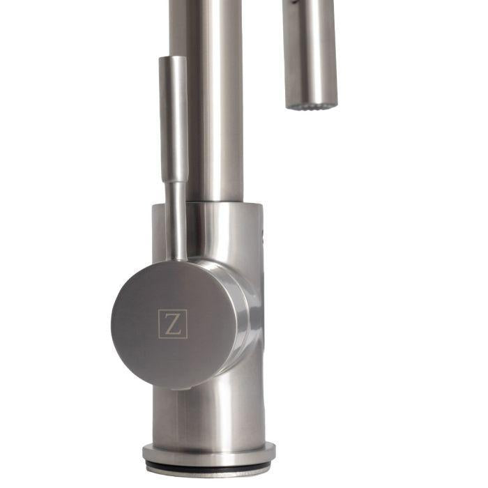 ZLINE Sierra Kitchen Faucet - Brushed Nickel Finish, SRA-KF-BN