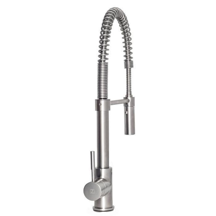 ZLINE Sierra Kitchen Faucet - Brushed Nickel Finish, SRA-KF-BN