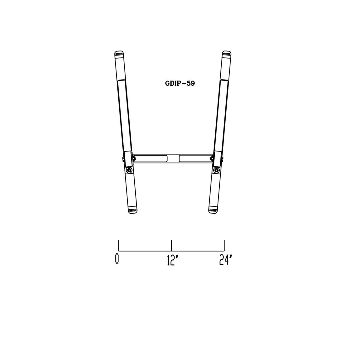 Body Solid GDIP59 Dip Station