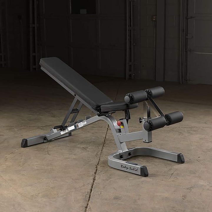 Body Solid GFID71 Heavy Duty Flat Incline Decline Bench