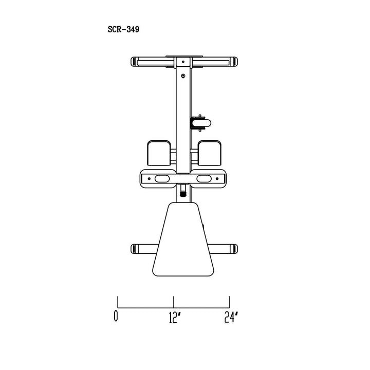 Body Solid GSCR349 Commercial Seated Calf Raise