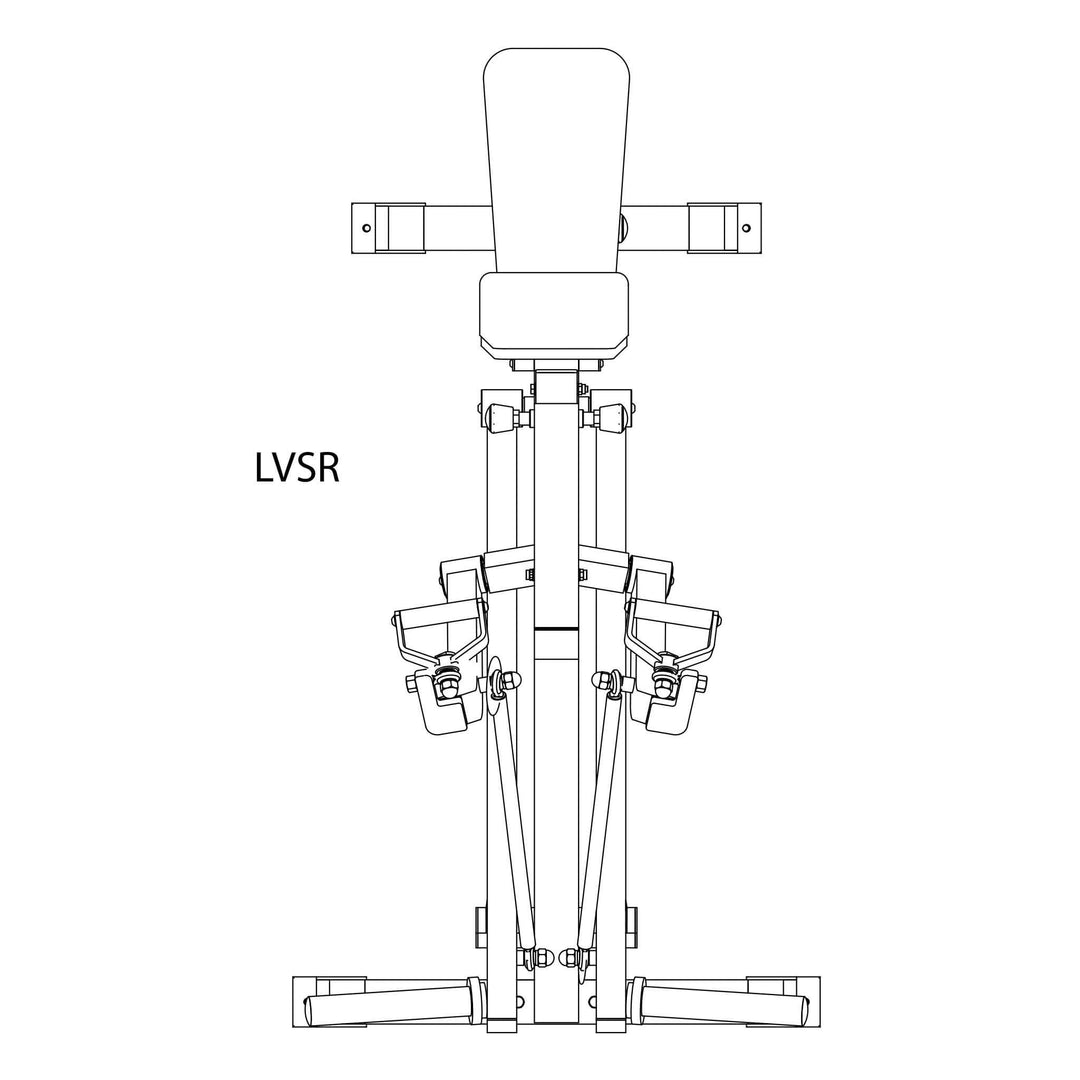 Body Solid Pro Clubline LVSR Leverage Seated Row Machine