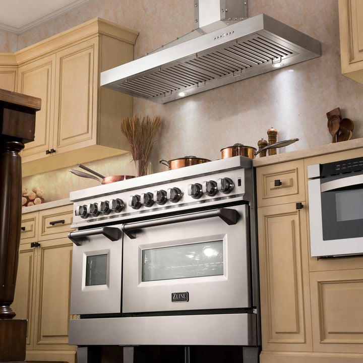 Designer Series Wall Mount Range Hood (KB2-4SSXS-36)  ZLINE 36 in.