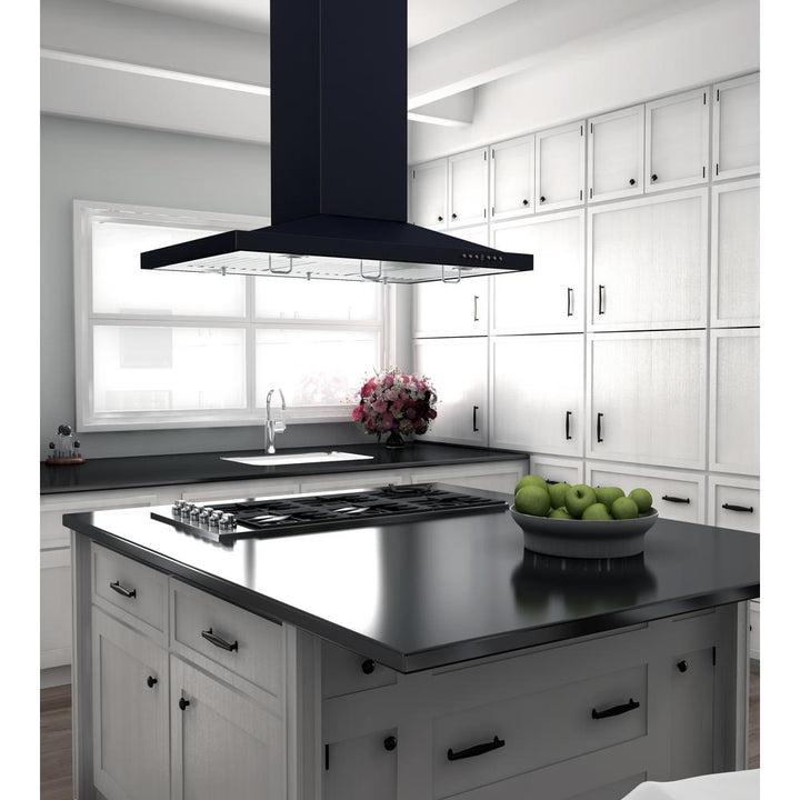 Designer Series Oil-Rubbed Bronze Island Mount Range Hood (8GL2Bi-30)  ZLINE 30 in.