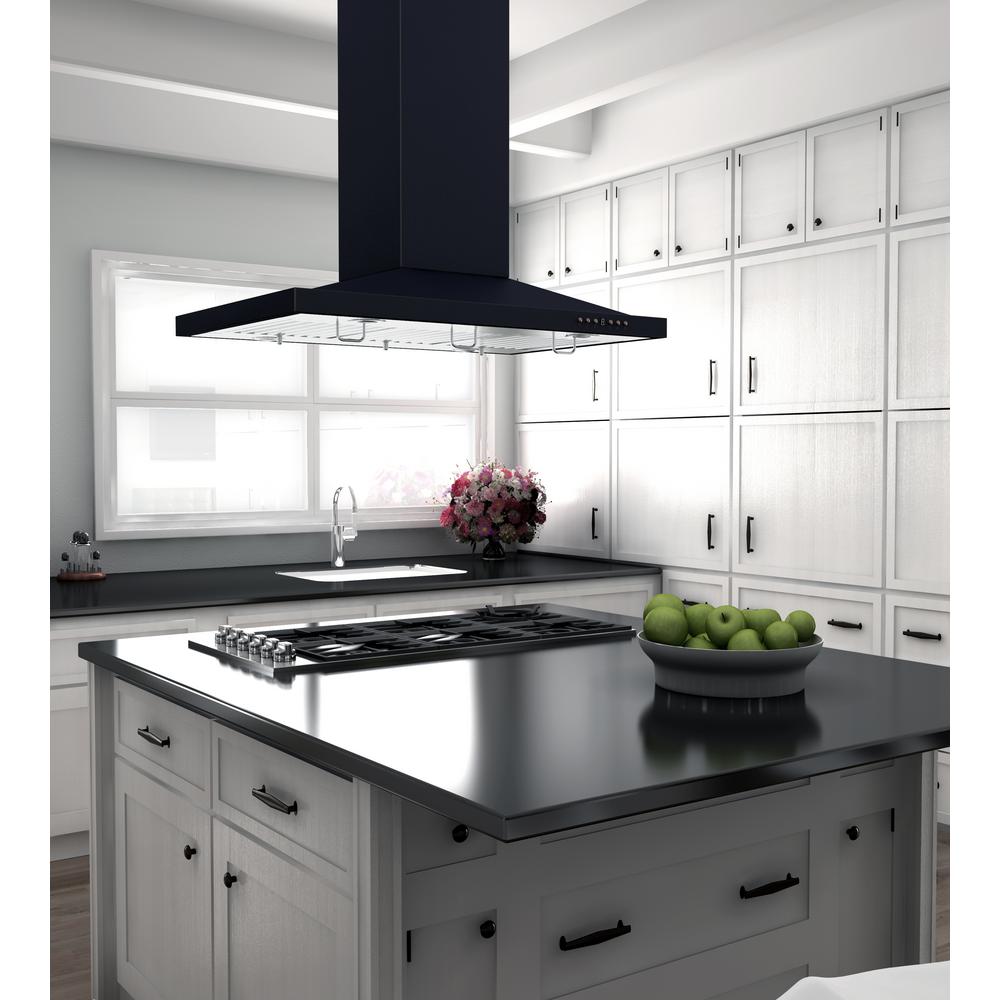 Designer Series Oil-Rubbed Bronze Island Mount Range Hood (8GL2Bi-36)  ZLINE 36 in.