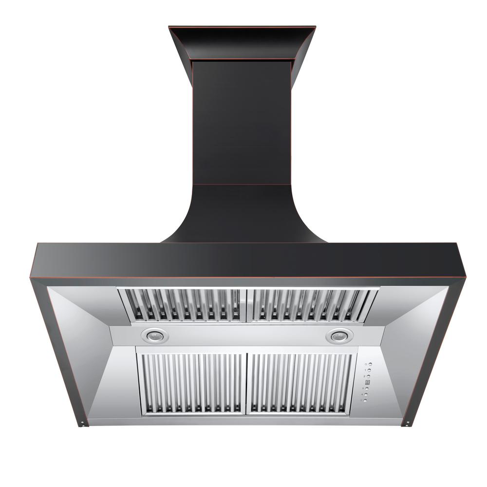 Designer Series Oil-Rubbed Bronze Wall Range Hood (8632B-30)  ZLINE 30"