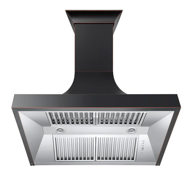 Designer Series Oil-Rubbed Bronze Wall Range Hood (8632B-30)  ZLINE 30"