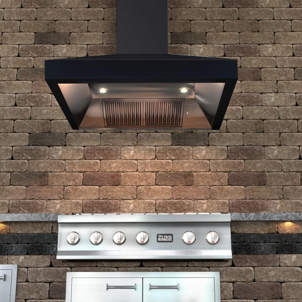 Designer Series Wall Mount Range Hood (8667B-30)  ZLINE 30 in.