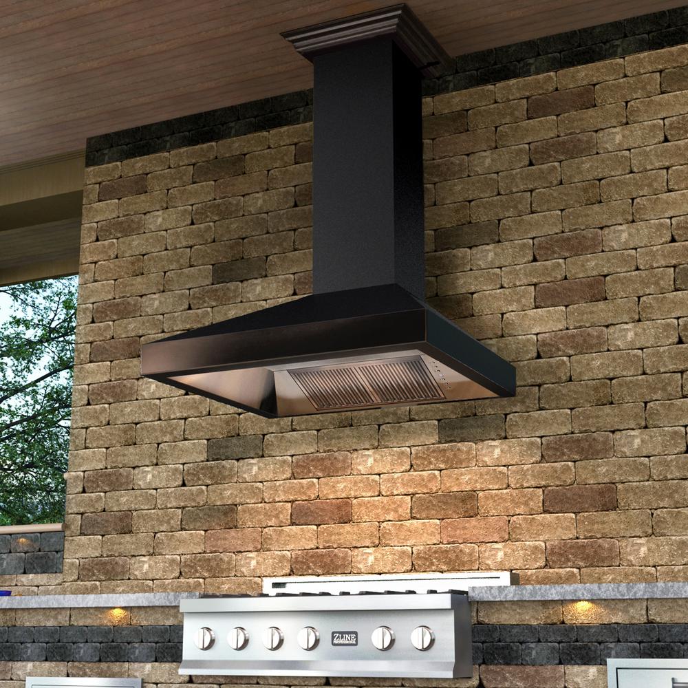 Designer Series Wall Mount Range Hood (8667B-36)  ZLINE 36 in.