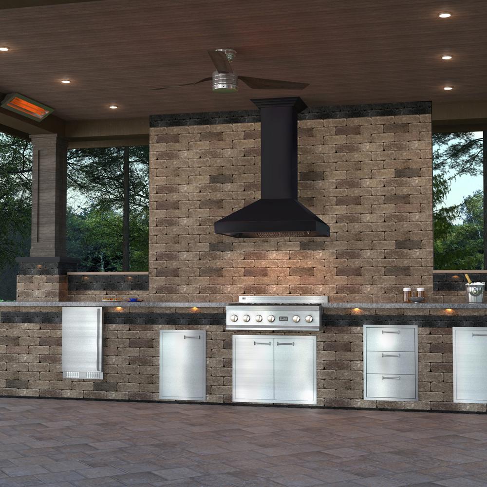 Designer Series Wall Mount Range Hood (8667B-36)  ZLINE 36 in.