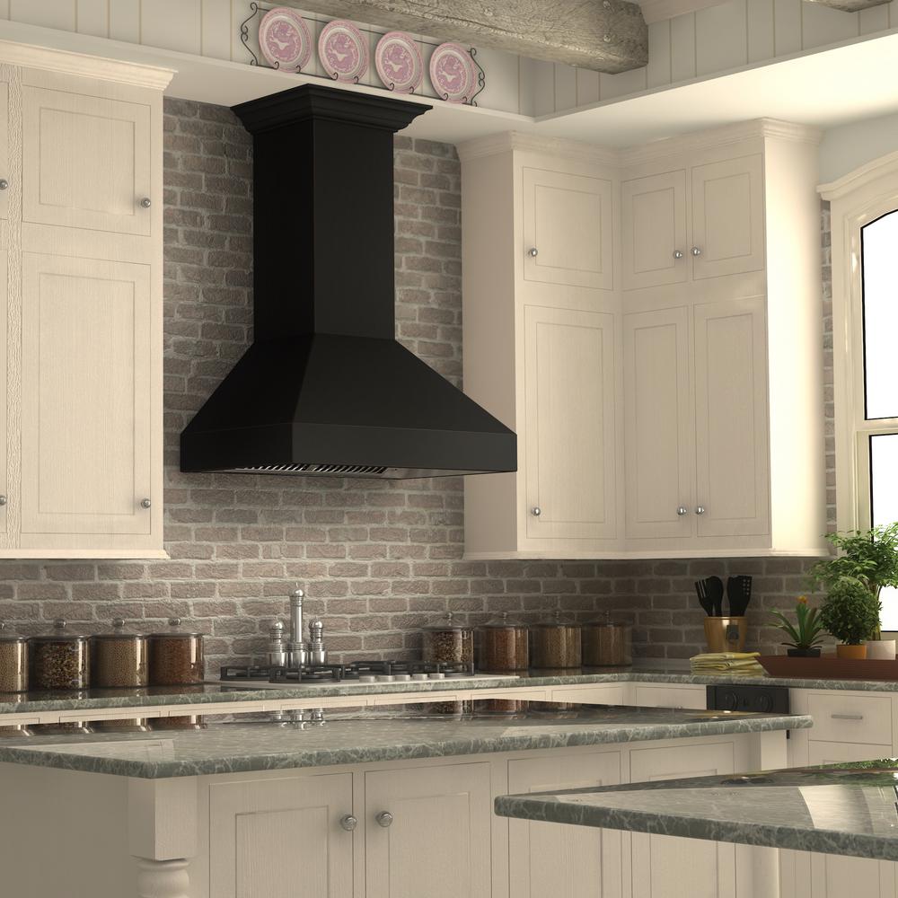 Designer Series Wall Mount Range Hood (8667B-36)  ZLINE 36 in.