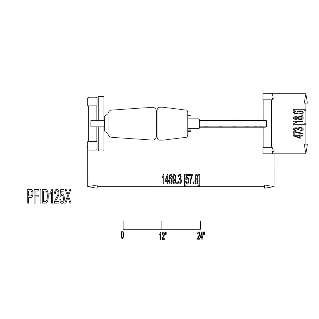 Body Solid Powerline PFID125X Folding FID Bench