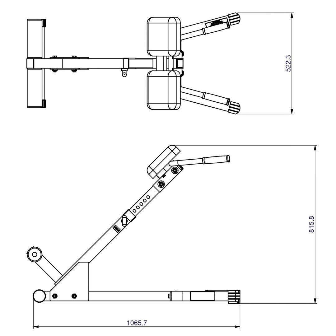 Body Solid Powerline PHYP200X 45 Degree Back Hyperextension