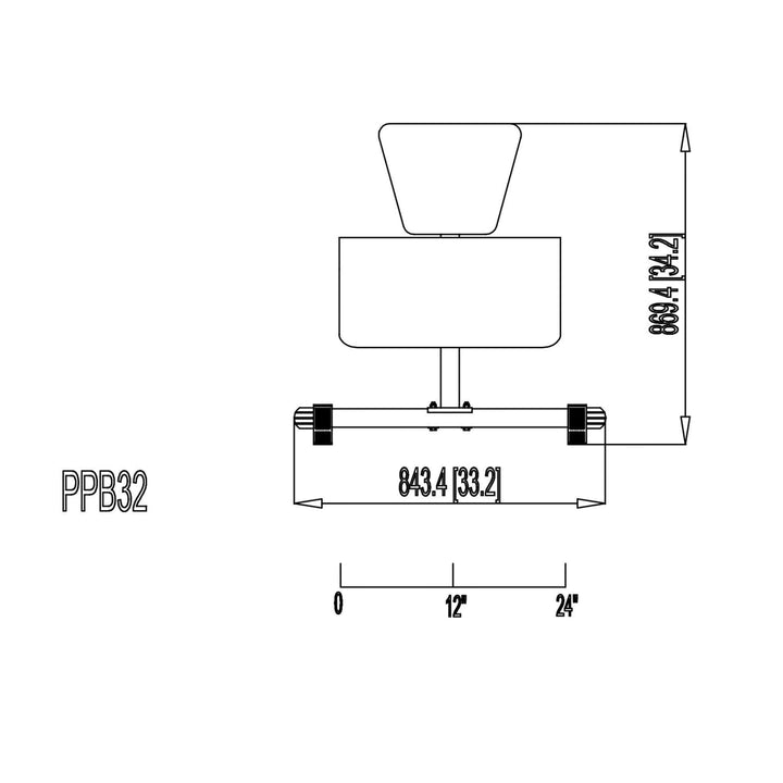 Body Solid Powerline PPB32X Preacher Curl Bench