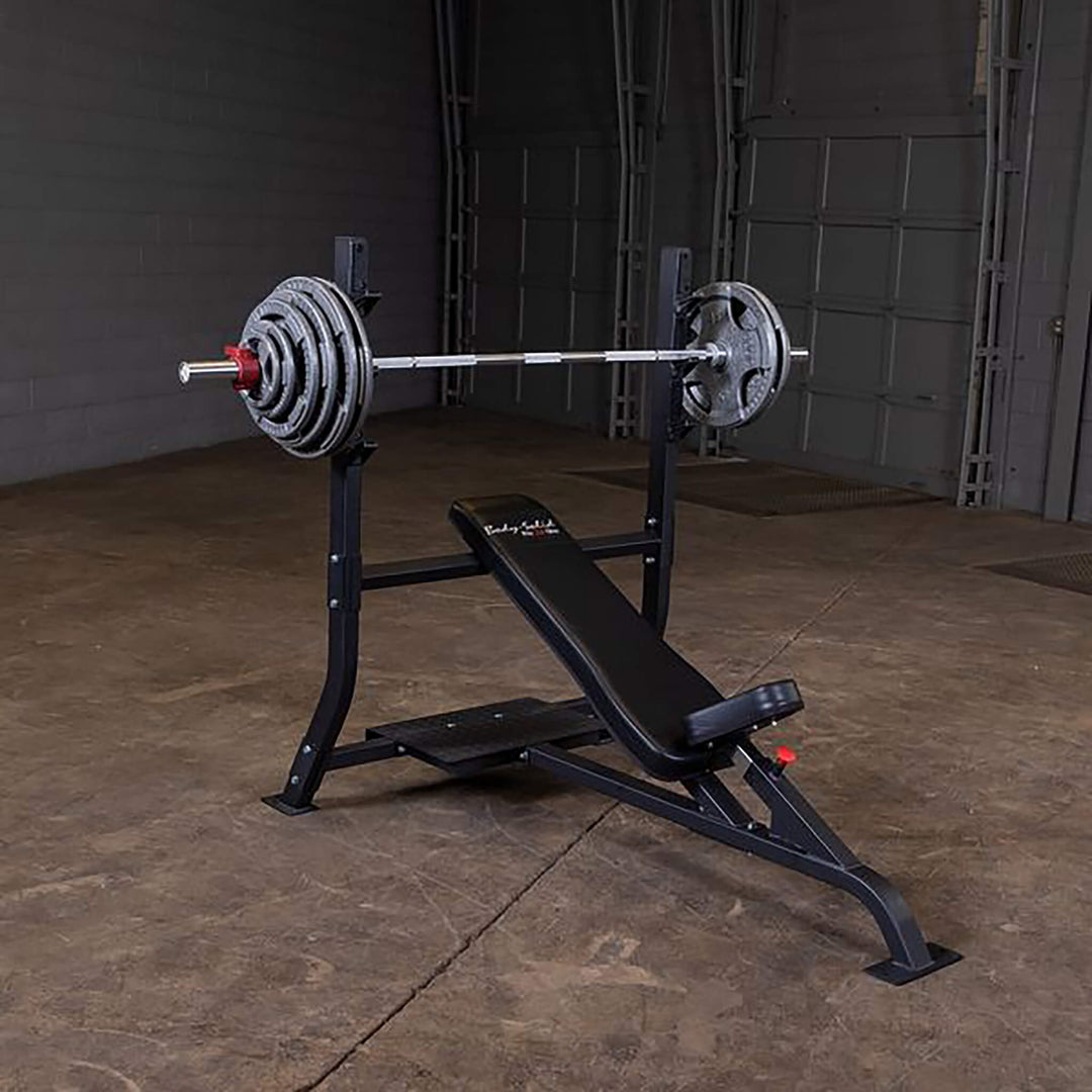 Body Solid Pro Clubline SOIB250 Incline Olympic Bench