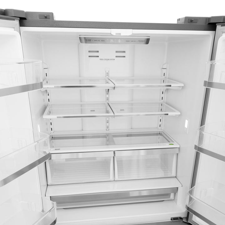 ZLINE - 36" Built-in French Door Refrigerator Ice Maker 22.5 cu. ft.