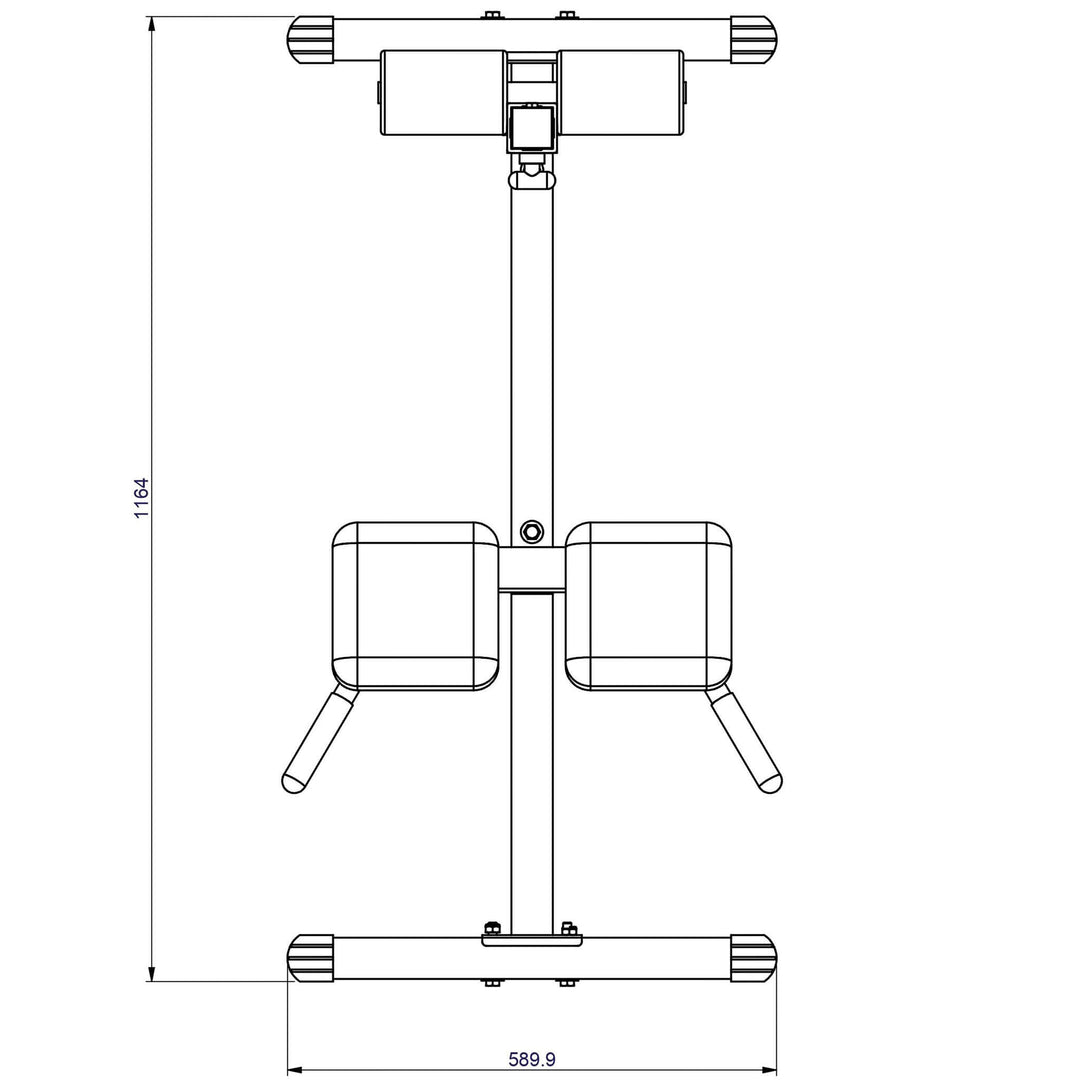 Body Solid Powerline PCH24X Roman Chair Back Hyperextension