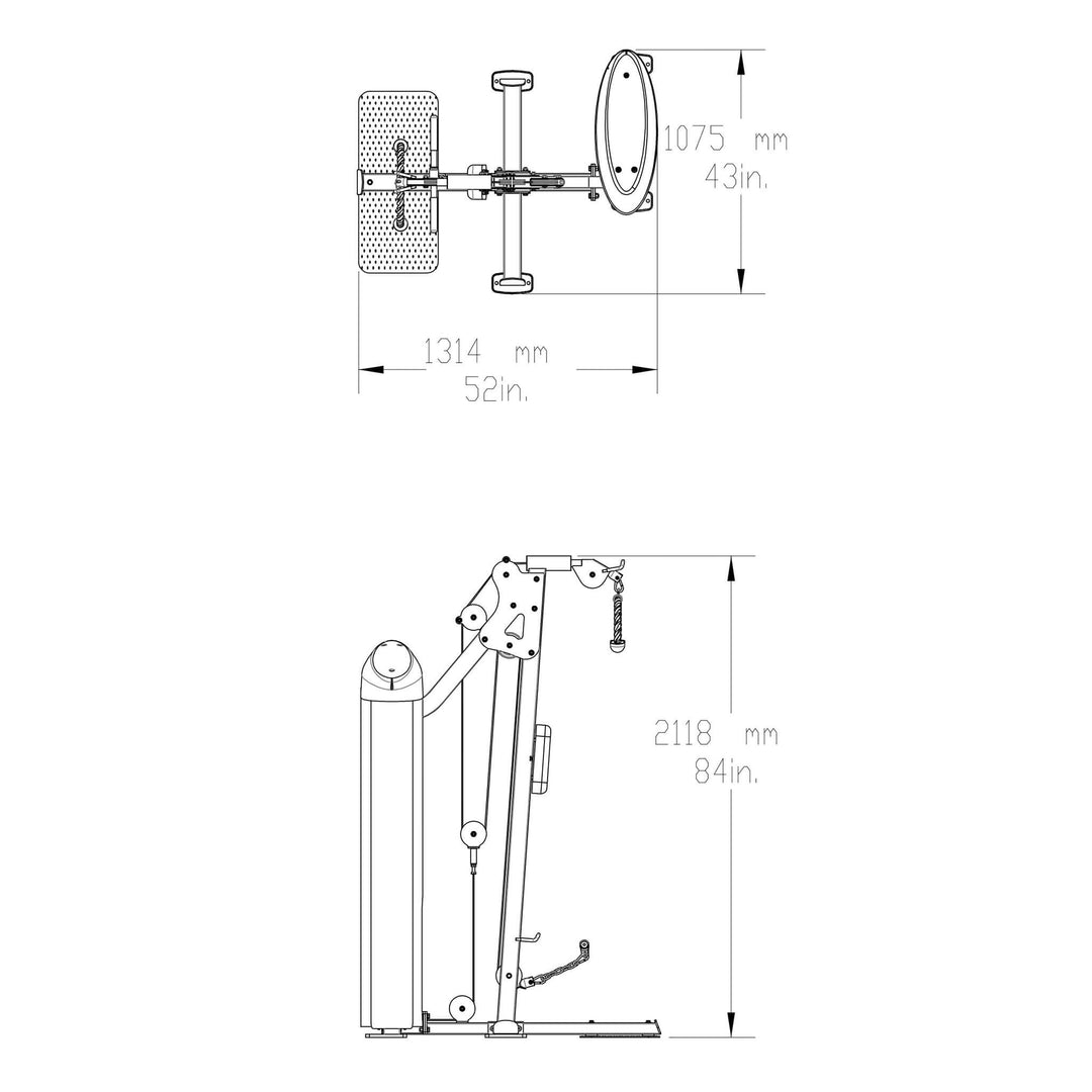 Body Solid Pro Clubline S2BTP Series II Bicep and Tricep Machine