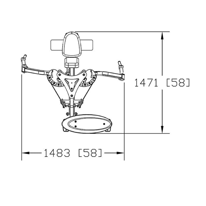 Body Solid Pro Clubline S2PEC Series II Pec Deck & Rear Delt