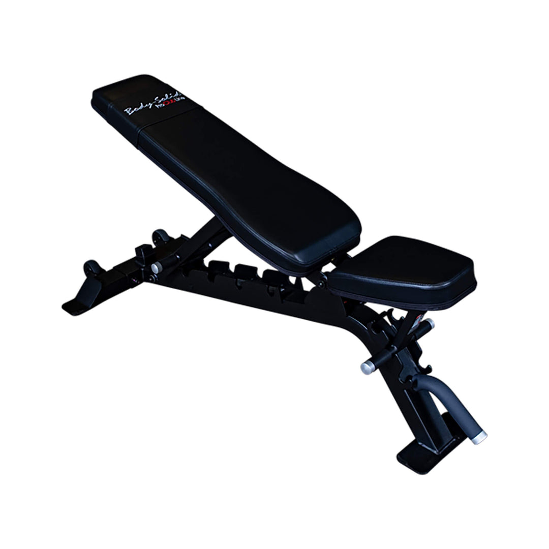 sfid325b adjustable bench corner view black