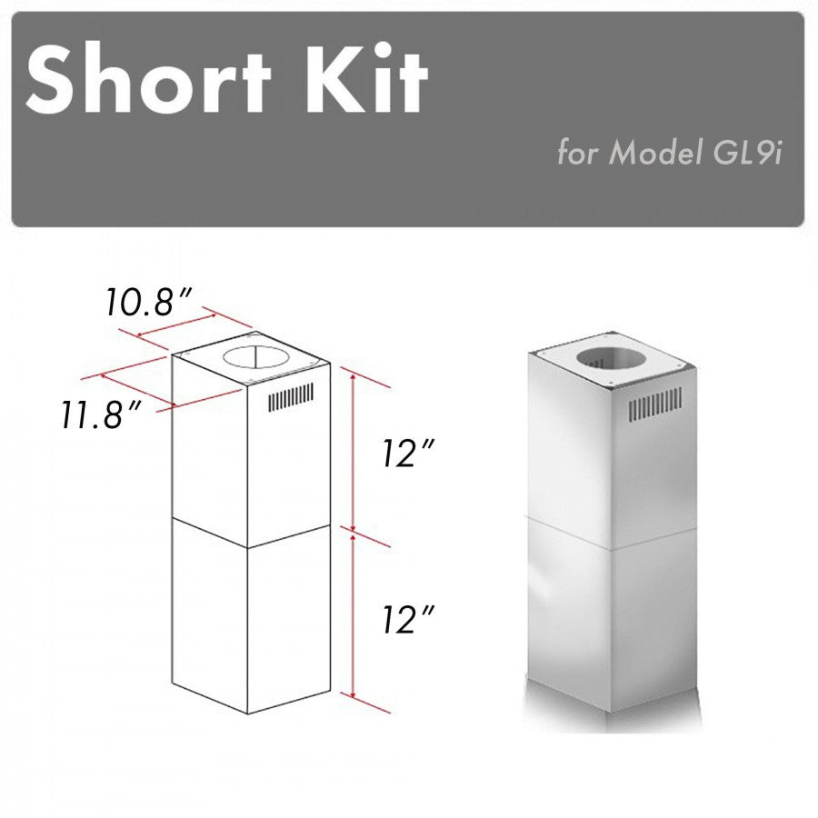 ZLINE Short Kit for Ceilings Under 8 feet ISLAND (SK-GL9i)