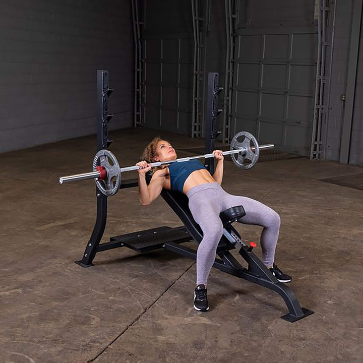 Body Solid Pro Clubline SOIB250 Incline Olympic Bench