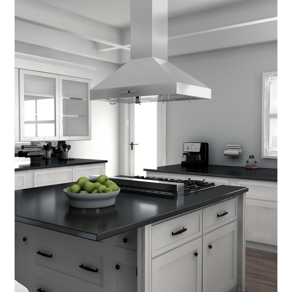 Island Mount Range Hood in Stainless Steel (KL3i-48)