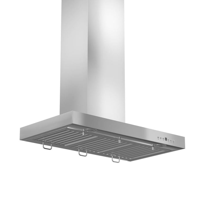 Wall Mount Range Hood in Stainless Steel with Crown Molding (KECRN-48)  ZLINE 48 in.