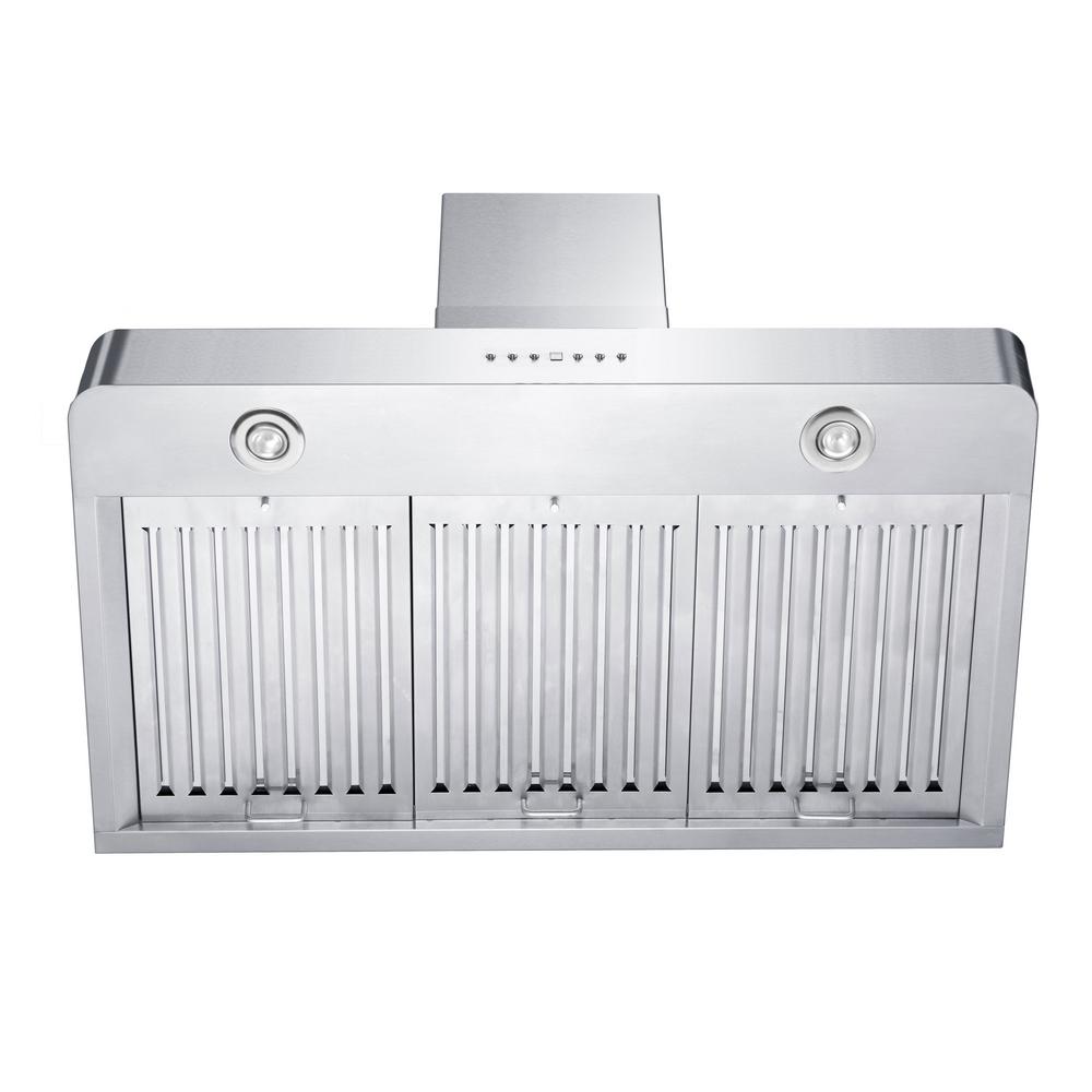 Wall Mount Range Hood in Stainless Steel (KF2-36)  ZLINE 36 in.