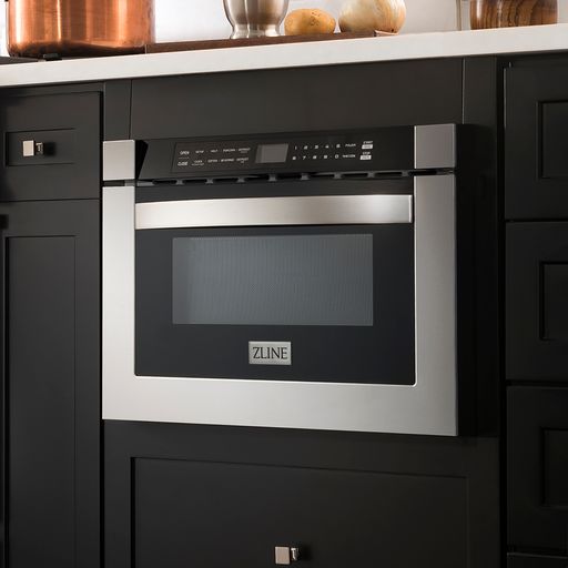 ZlINE 24” Stainless Steel Touch Screen Control Microwave Drawer
