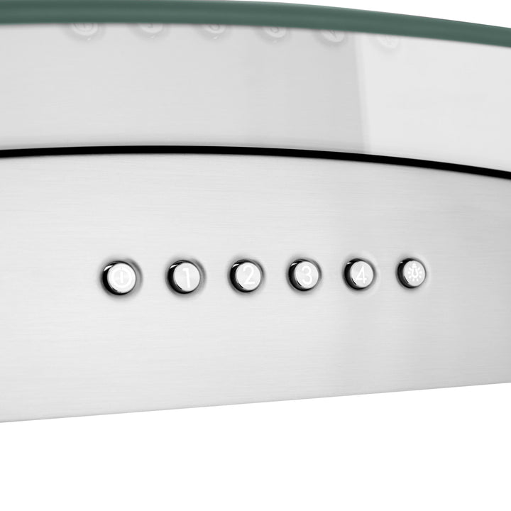 ZLINE 30" Alpine Series Convertible Island Mount Range Hood