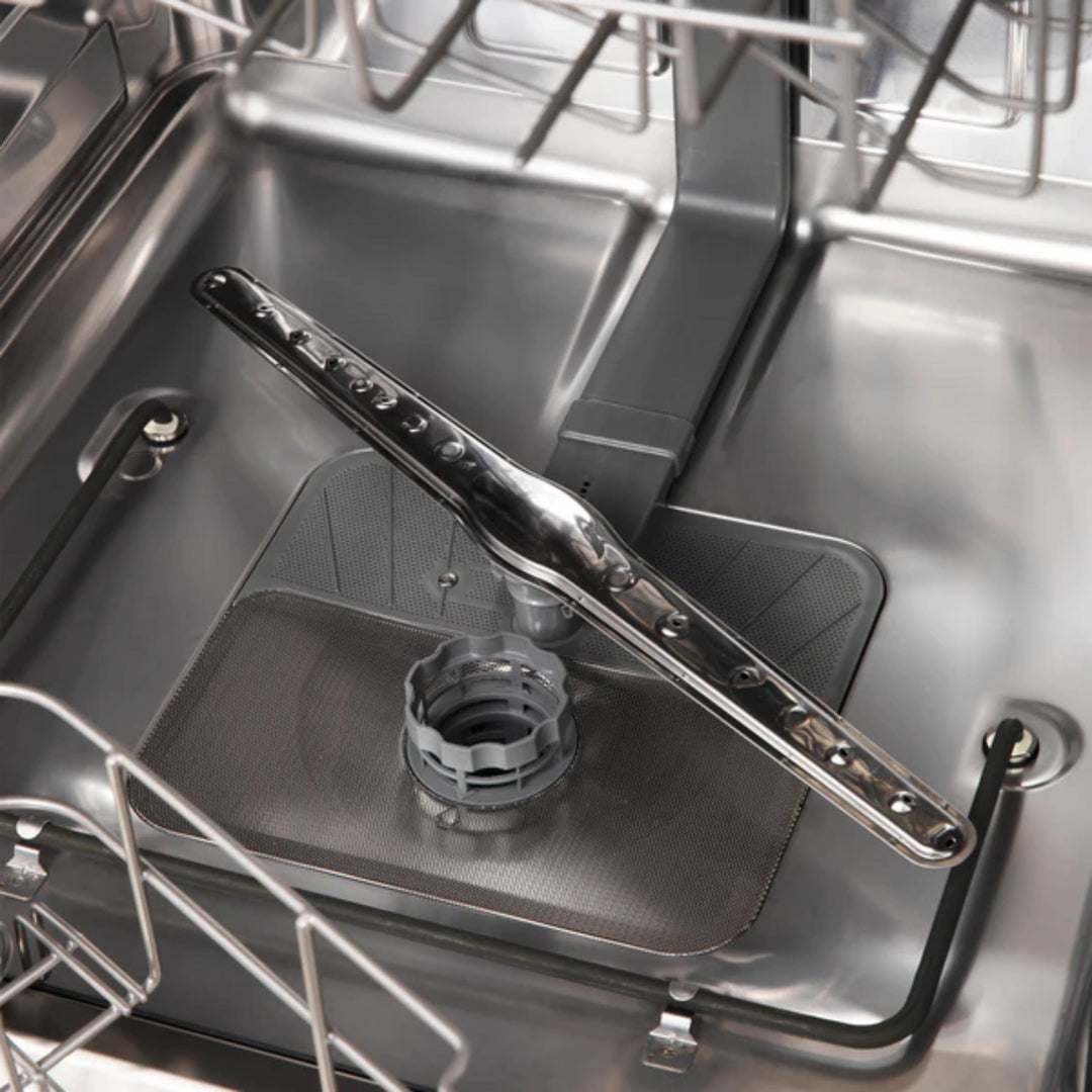 ZLINE 24-Inch Top Control Built-In Dishwasher with Stainless Steel Panel &amp; Tub in Multi Color With Traditional Style Handle