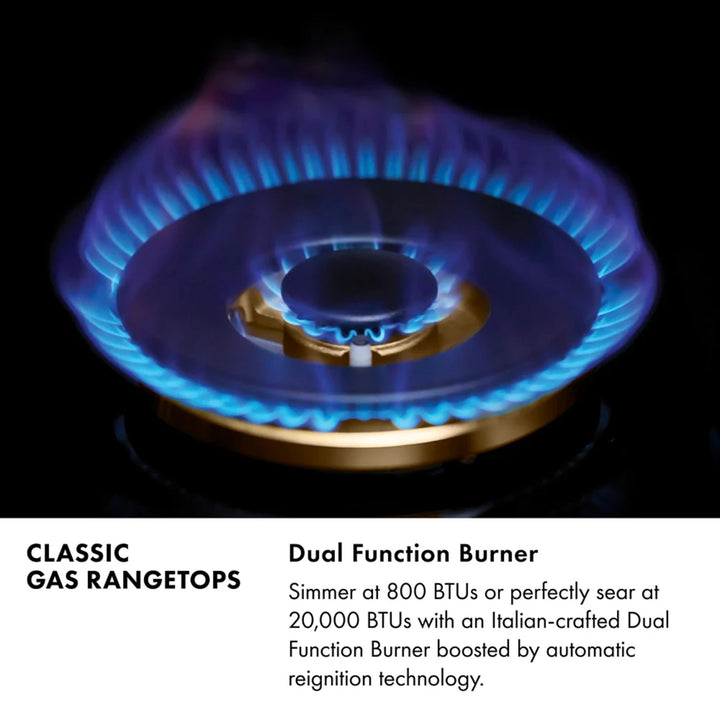 ZLINE Legacy Gas Rangetop with Brass Burners – 30", 36", &amp; 48"