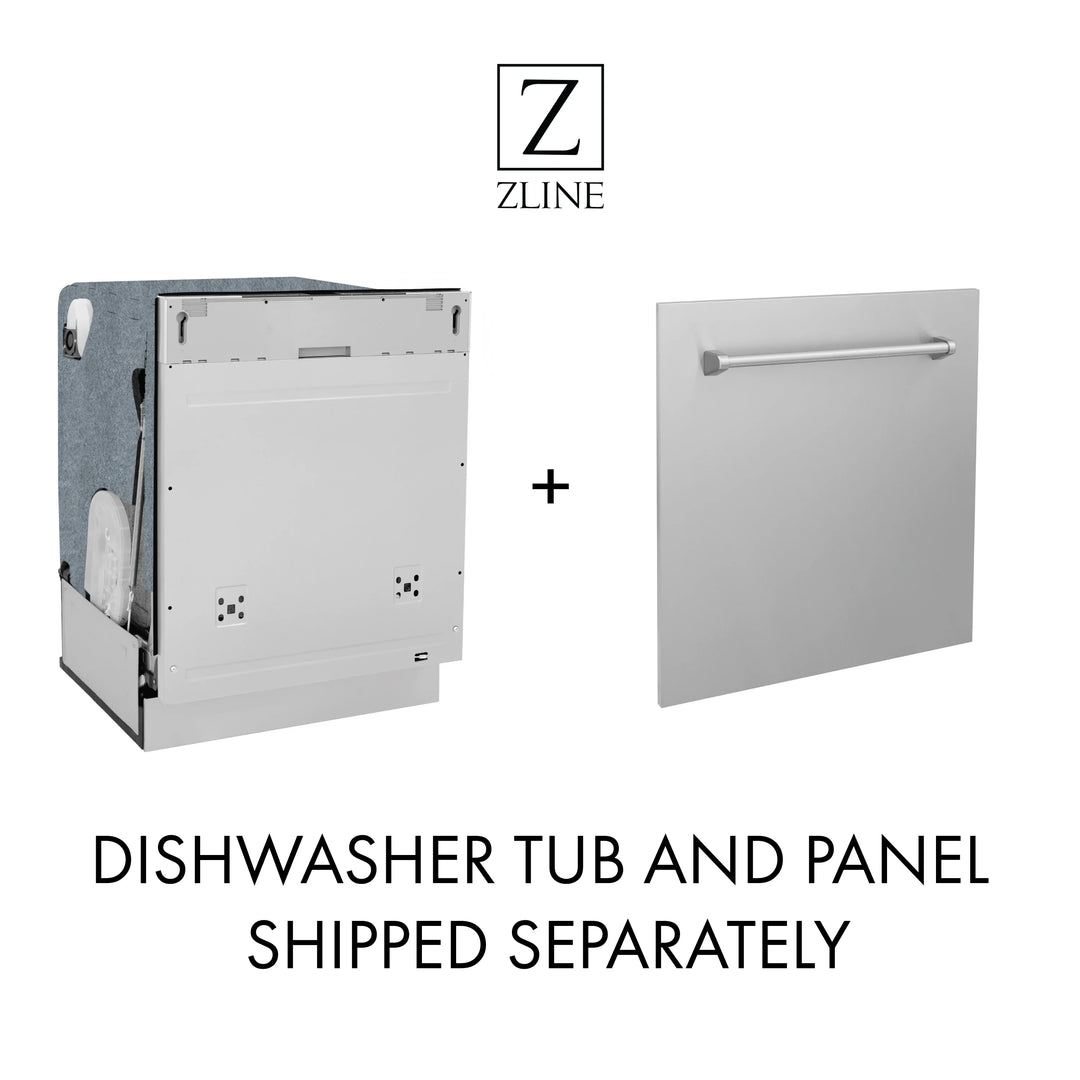 ZLINE 24" Monument Series 3rd Rack Top Touch Control Dishwasher