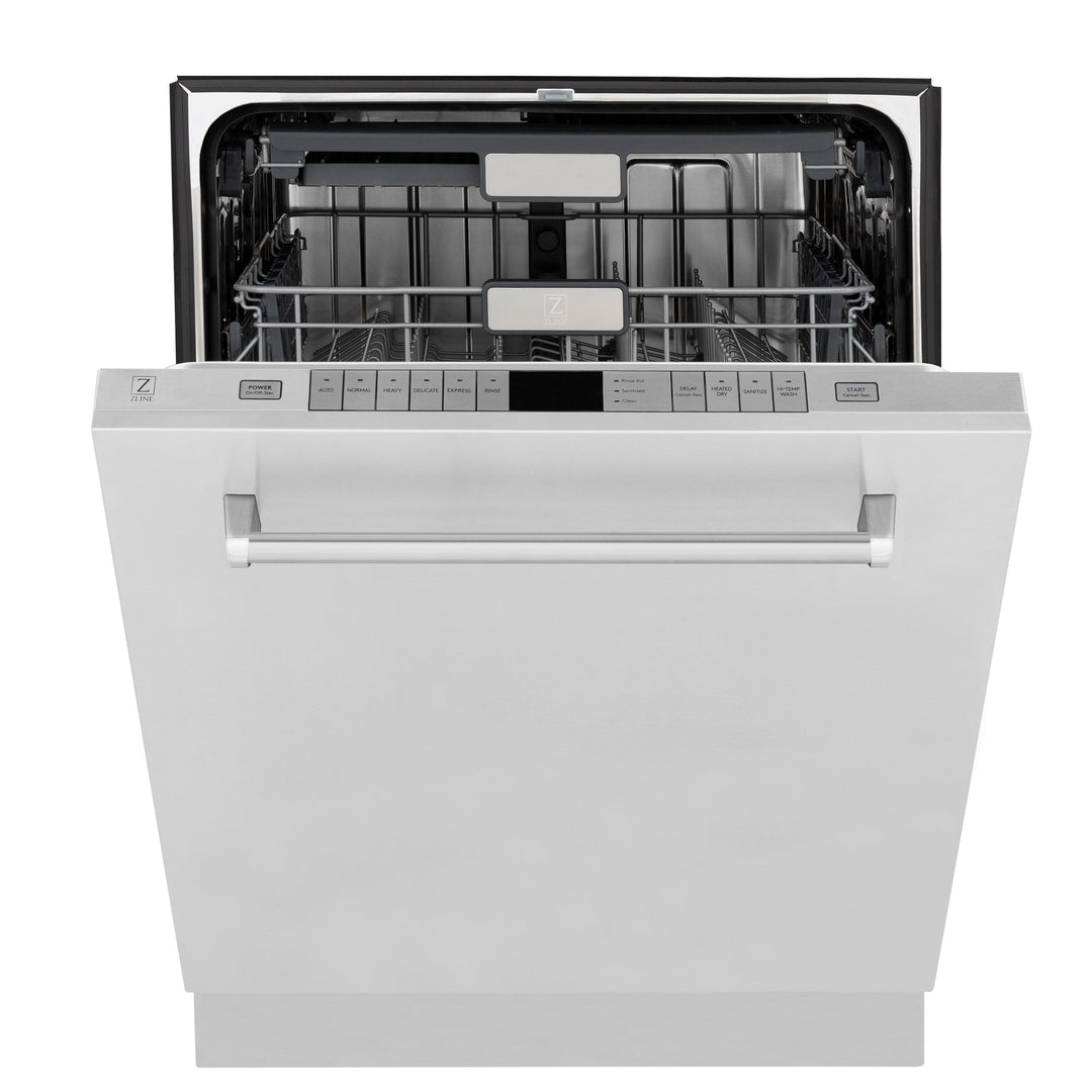 ZLINE 24 In. Monument Series Dishwasher in Stainless Steel with Top Touch Control, DWMT-304-24