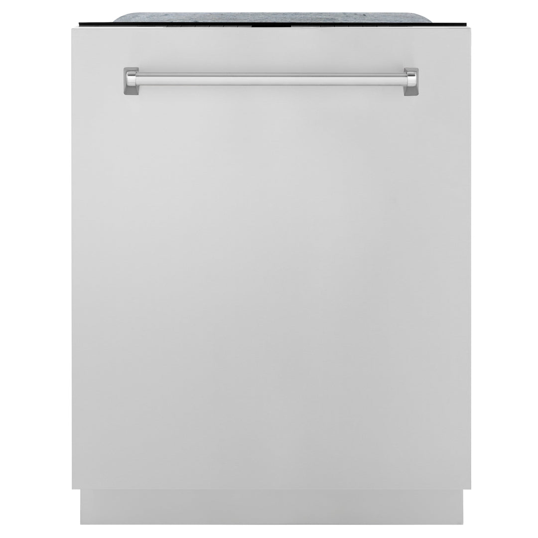 ZLINE 24 In. Monument Series Dishwasher in Stainless Steel with Top Touch Control, DWMT-304-24