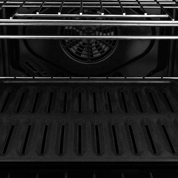 ZLINE Autograph Edition 30 in. Professional True Convection Double Wall Oven with Air Fry and Self Clean in Stainless Steel with Polished Gold Handles (WADZ-30-G)