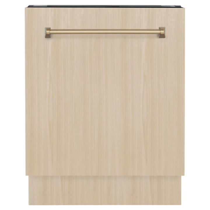 ZLINE Autograph Edition 24" Tallac Series 3rd Rack Top Control Built-In Tall Tub Dishwasher