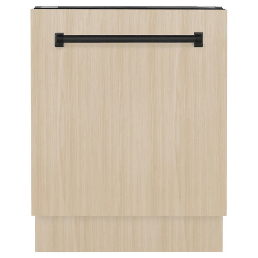 ZLINE Autograph Edition 24" Tallac Series 3rd Rack Top Control Built-In Tall Tub Dishwasher