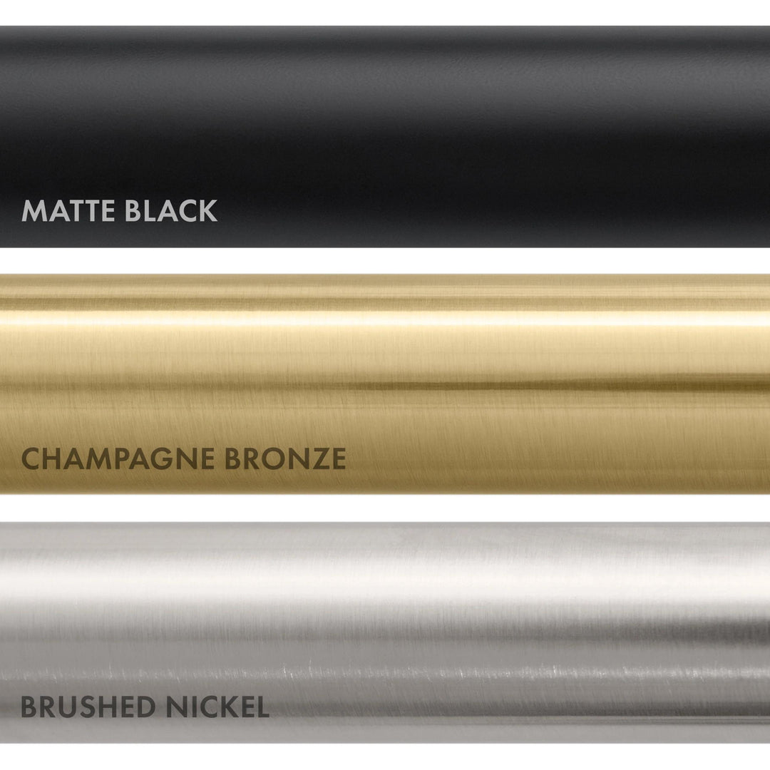 ZLINE Autograph Edition Apollo Pull-Down Spring Single Handle Kitchen Faucet in Brushed Nickel and Champagne Bronze