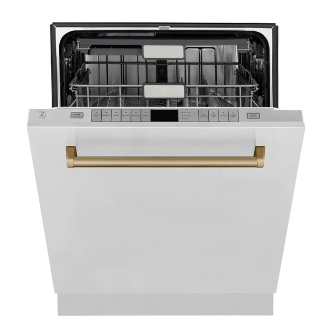 ZLINE Autograph Edition 24" Monument Series 3rd Rack Top Touch Control Tall Tub Dishwasher