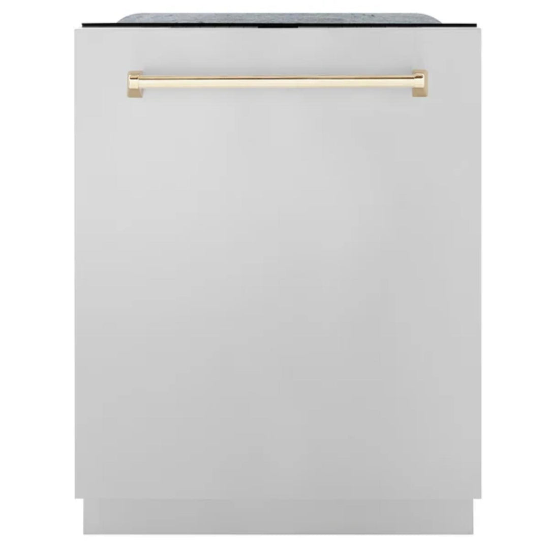 ZLINE Autograph Edition 24" Monument Series 3rd Rack Top Touch Control Tall Tub Dishwasher
