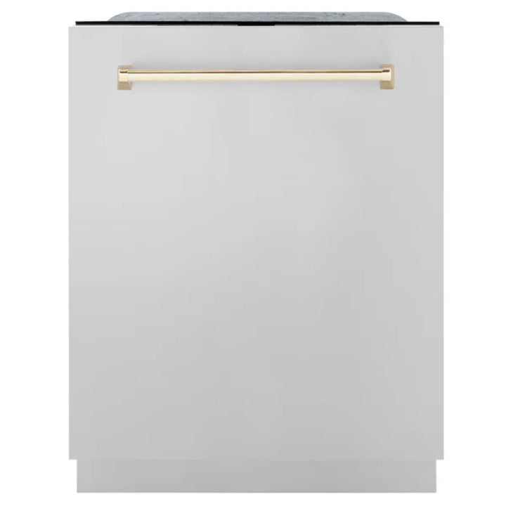 ZLINE Autograph Edition 24" Monument Series 3rd Rack Top Touch Control Tall Tub Dishwasher