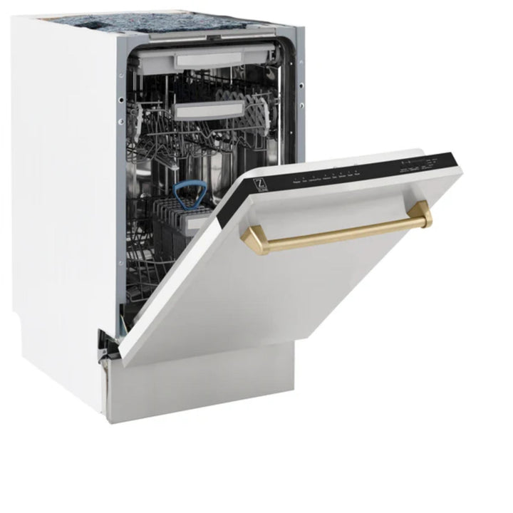 ZLINE Autograph Edition 18" and 24" Tallac DWVZ-304 Series 3rd Rack Top Touch Control Built-In Tall Tub Dishwashers