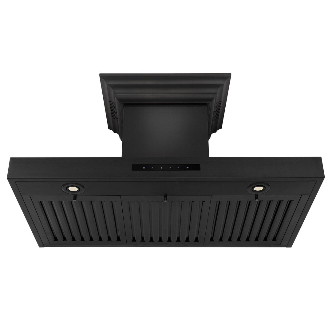 ZLINE 30" Wall Mount Range Hood with 4-Speed 400 CFM Motor W/CrownSound Bluetooth Speakers