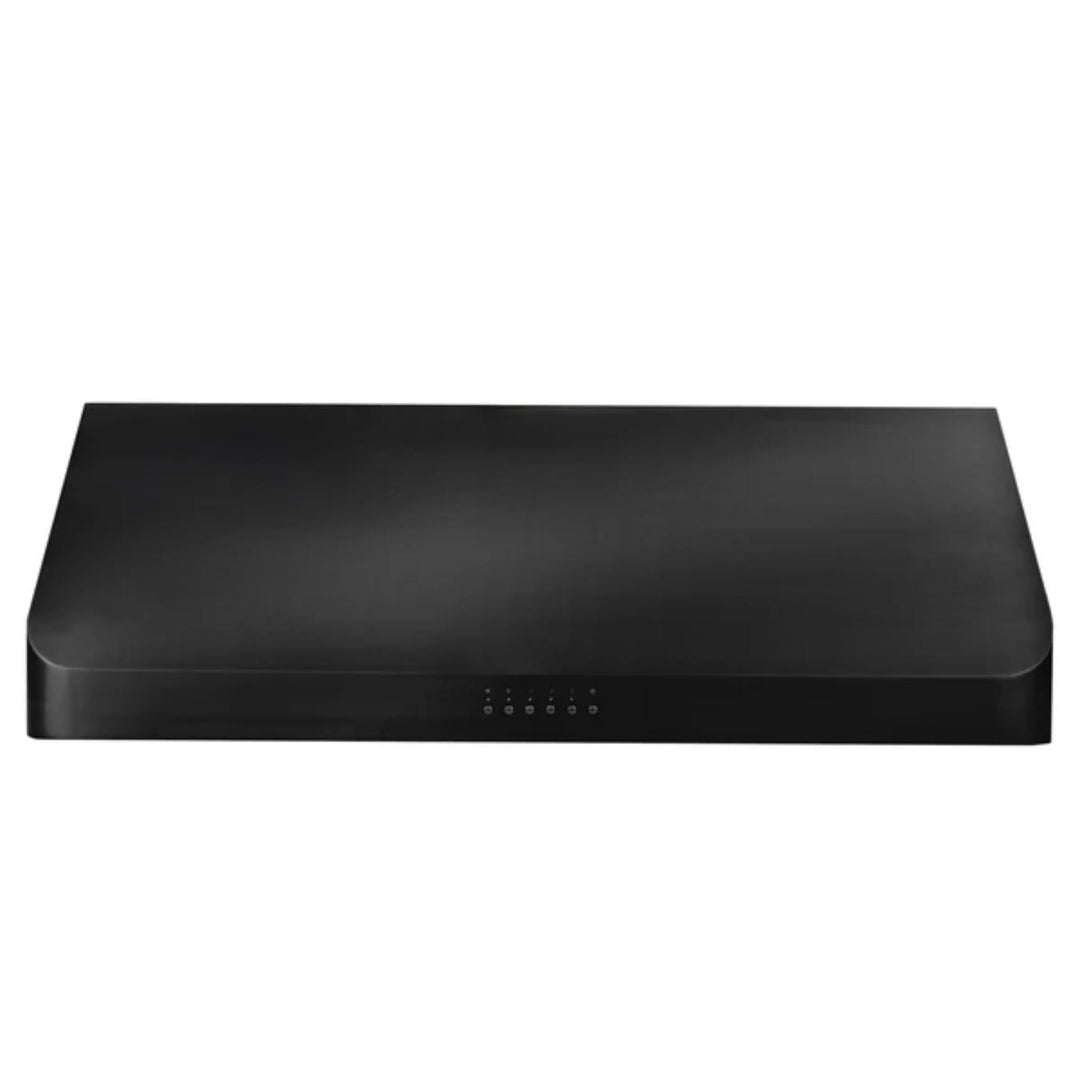 ZLINE 600 CFM Ducted Under Cabinet Range Hood in Black Stainless Steel
