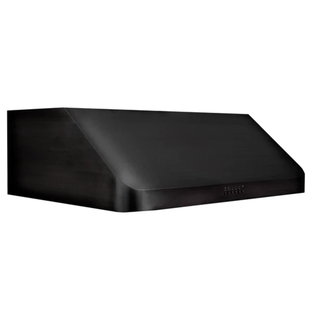 ZLINE 600 CFM Ducted Under Cabinet Range Hood in Black Stainless Steel