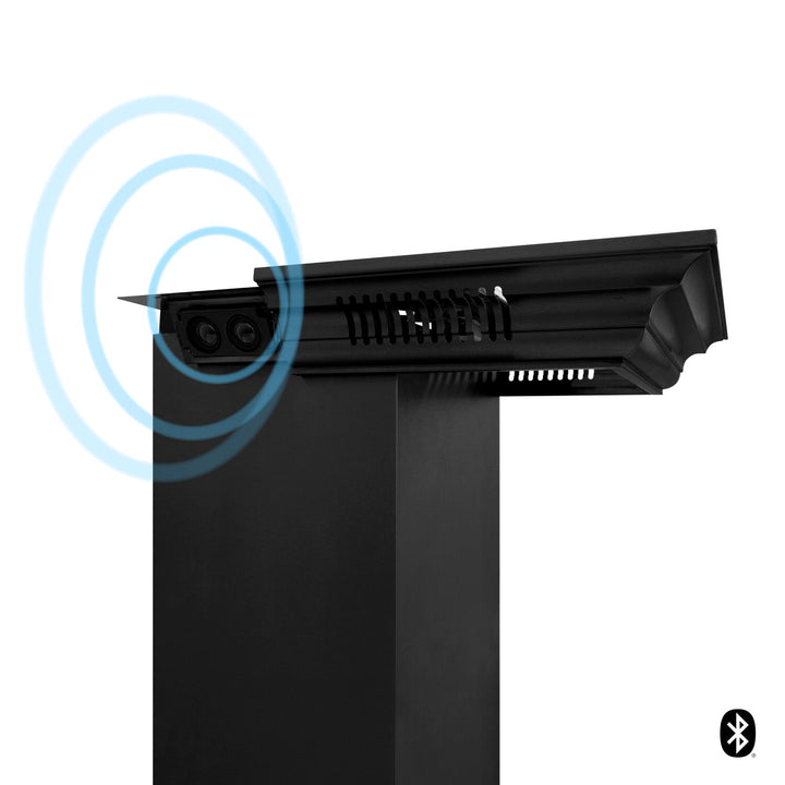 ZLINE 30" Wall Mount Range Hood with 4-Speed 400 CFM Motor W/CrownSound Bluetooth Speakers